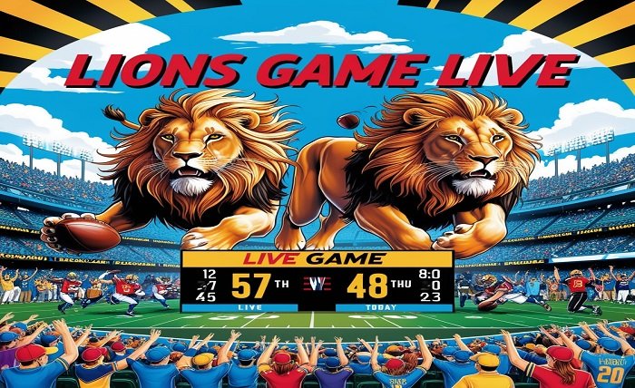 lions game today live